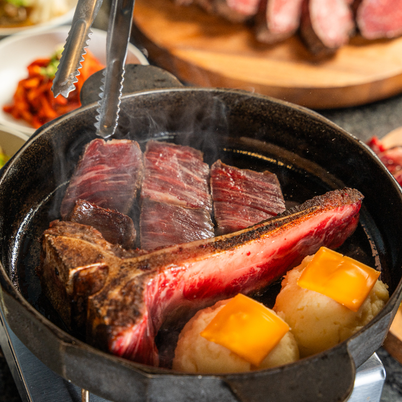 한우 티본스테이크 600g