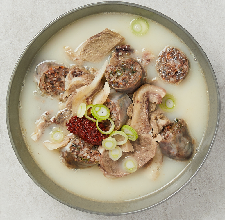 자모산순대국