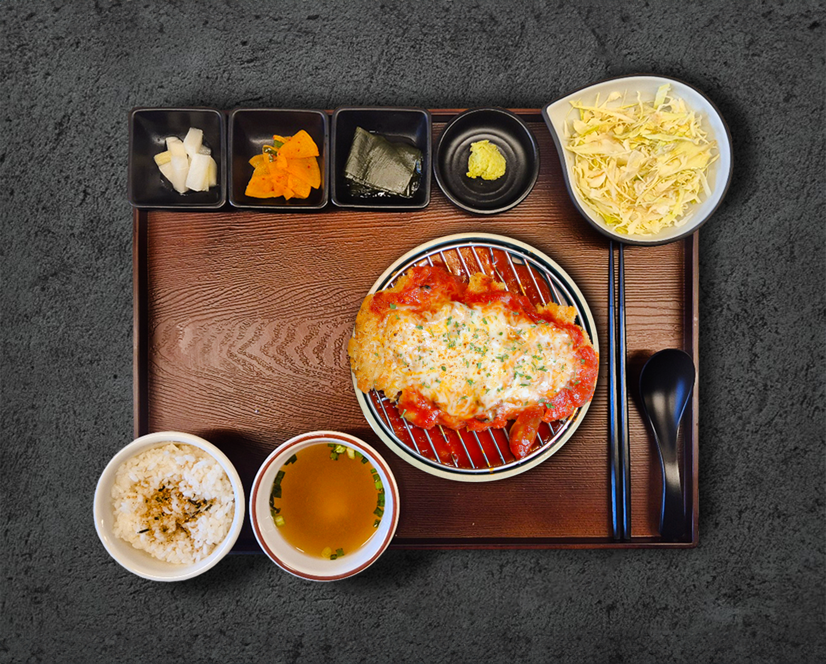 불닭 카츠 정식