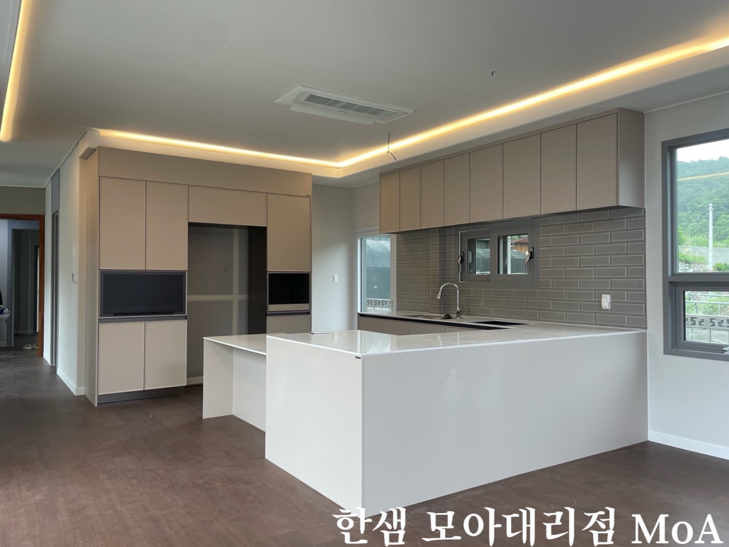 한샘키친&바스 모아대리점 대표 이미지 - 주방 인테리어 시공 사례