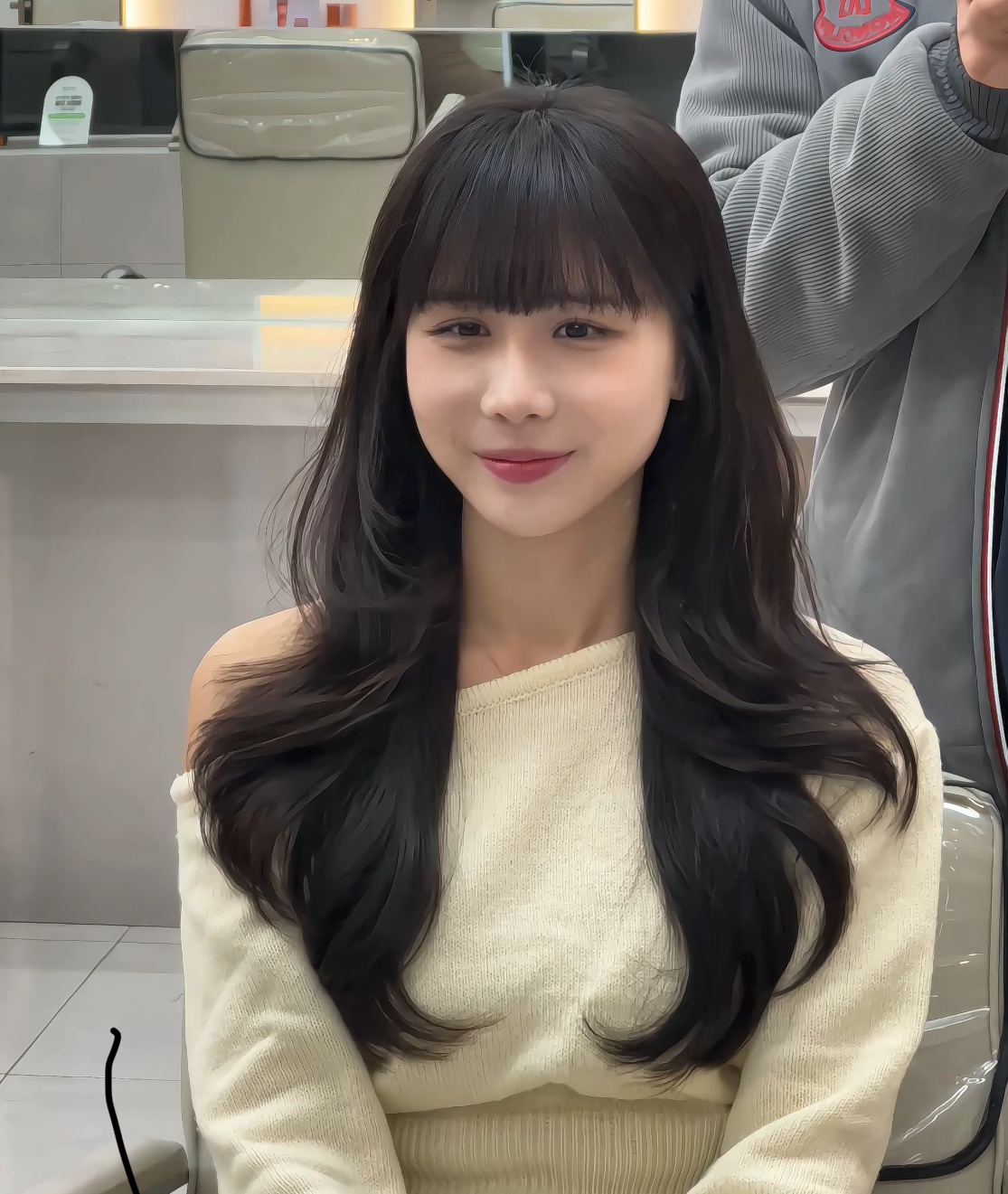 비담헤어 화서역점 내부 또는 관련 모습