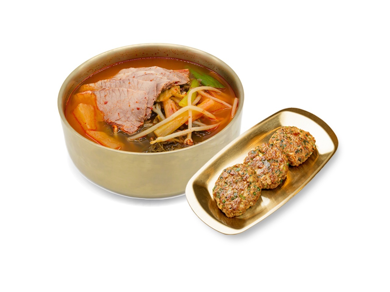 소고기국밥 완자장식