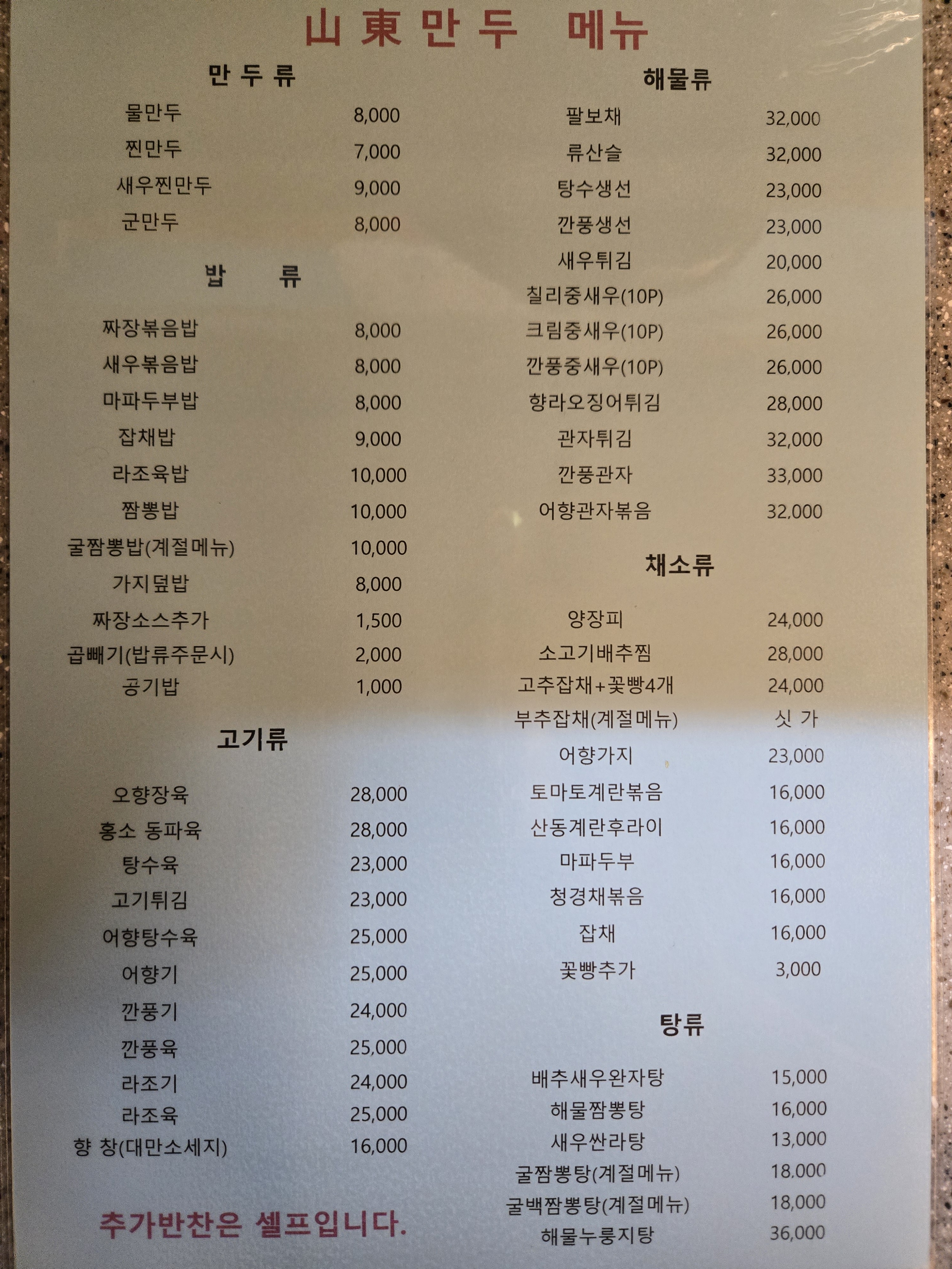산동만두