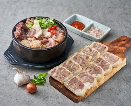 장기장터순대국