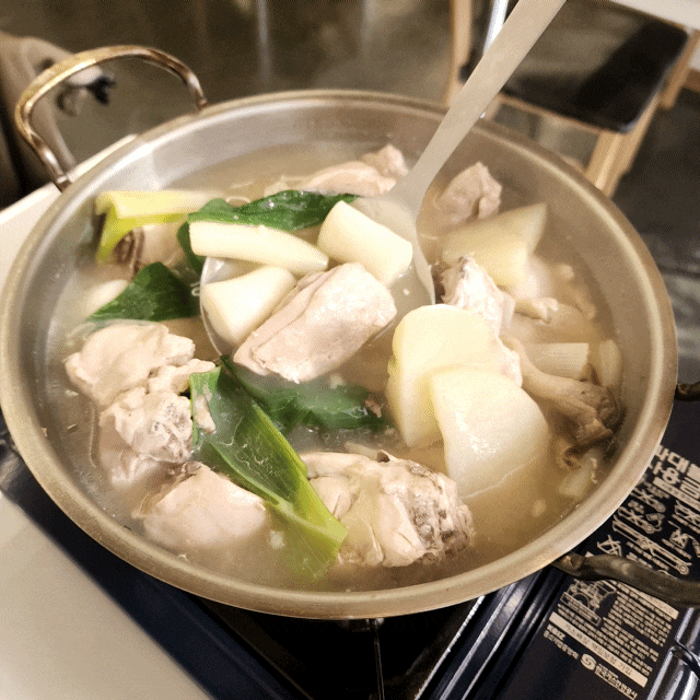 닭한마리 칼국수 계백장군집