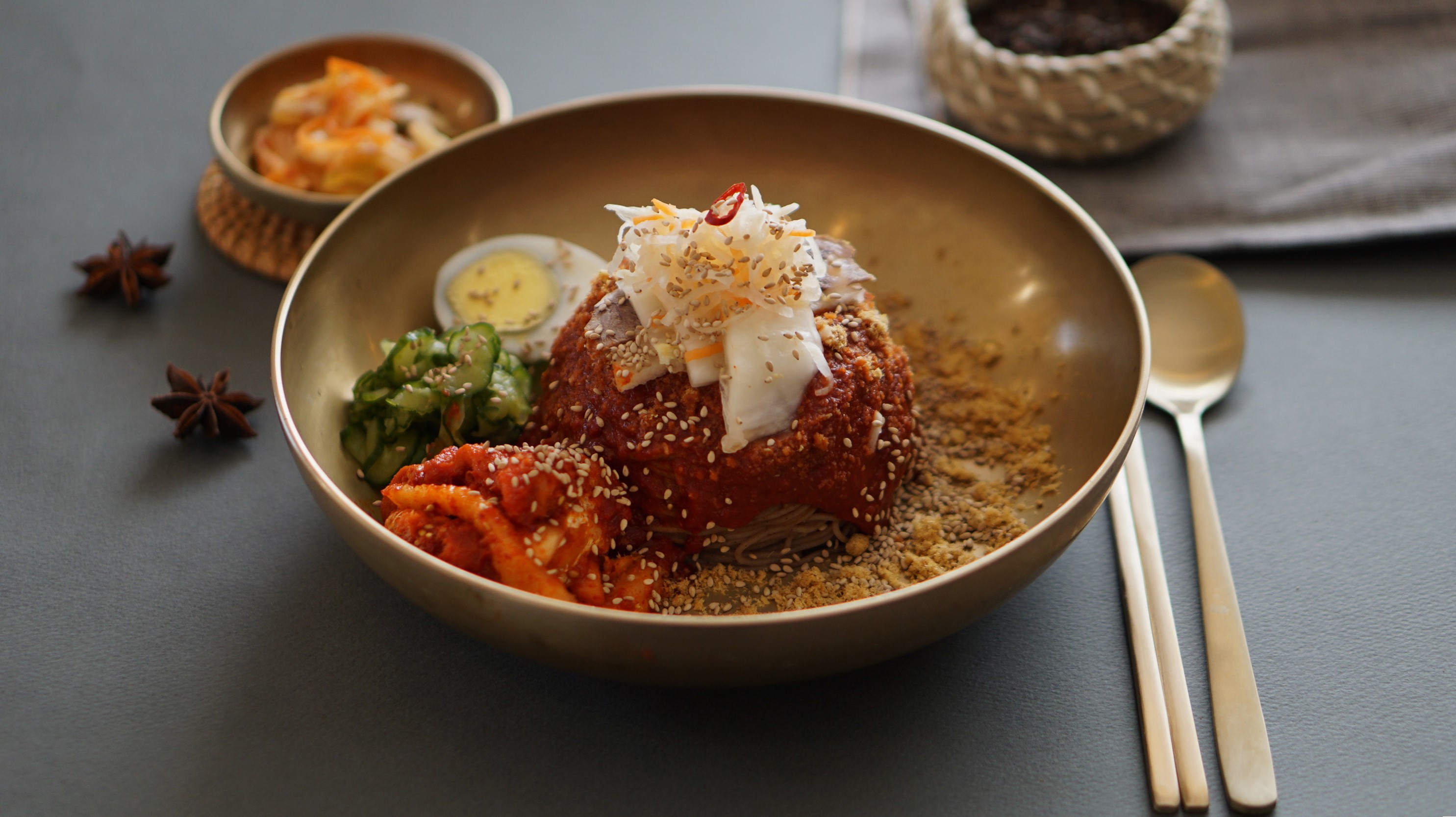 명태회냉면