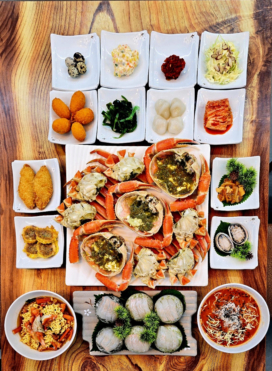 털게(현 싯가에따라 변동)
