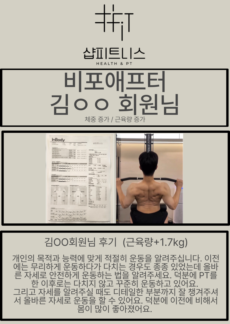 샵피트니스 PT&헬스 역삼점