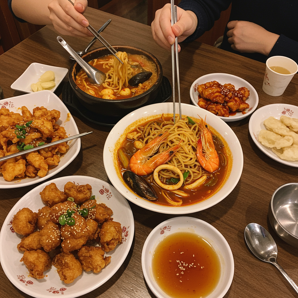 중화요리 길 광혜원대소본점