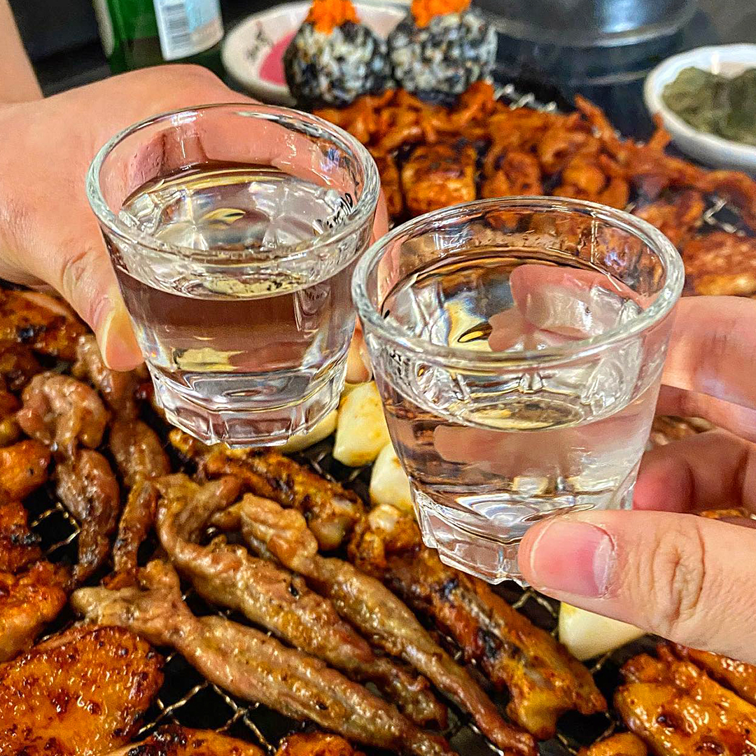 숯불에닭 당하본점