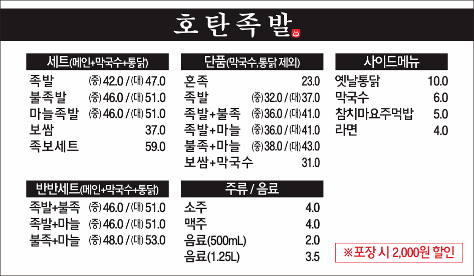 호탄족발 진주본점