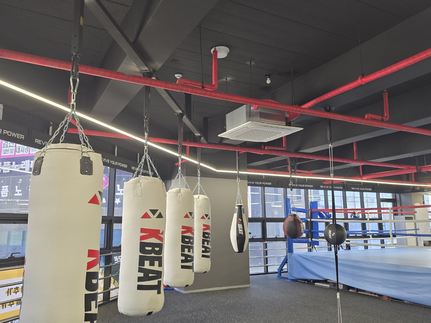 경기도 화성시 만세구 복싱체육관 리바이브 복싱 짐(REVIVE BOXING & GYM) 내부 모습 3
