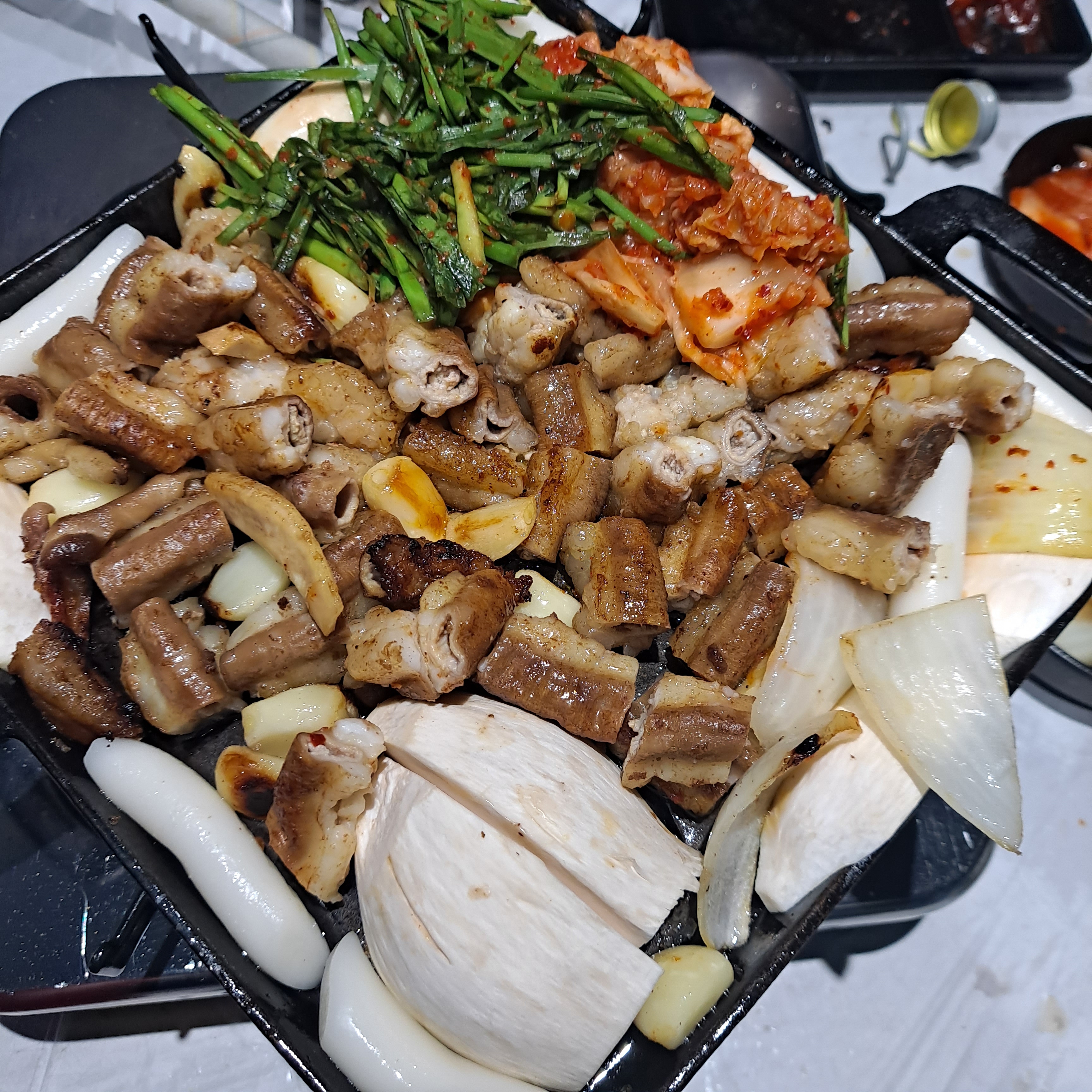 한판 한우곱창구이 내부 또는 관련 모습