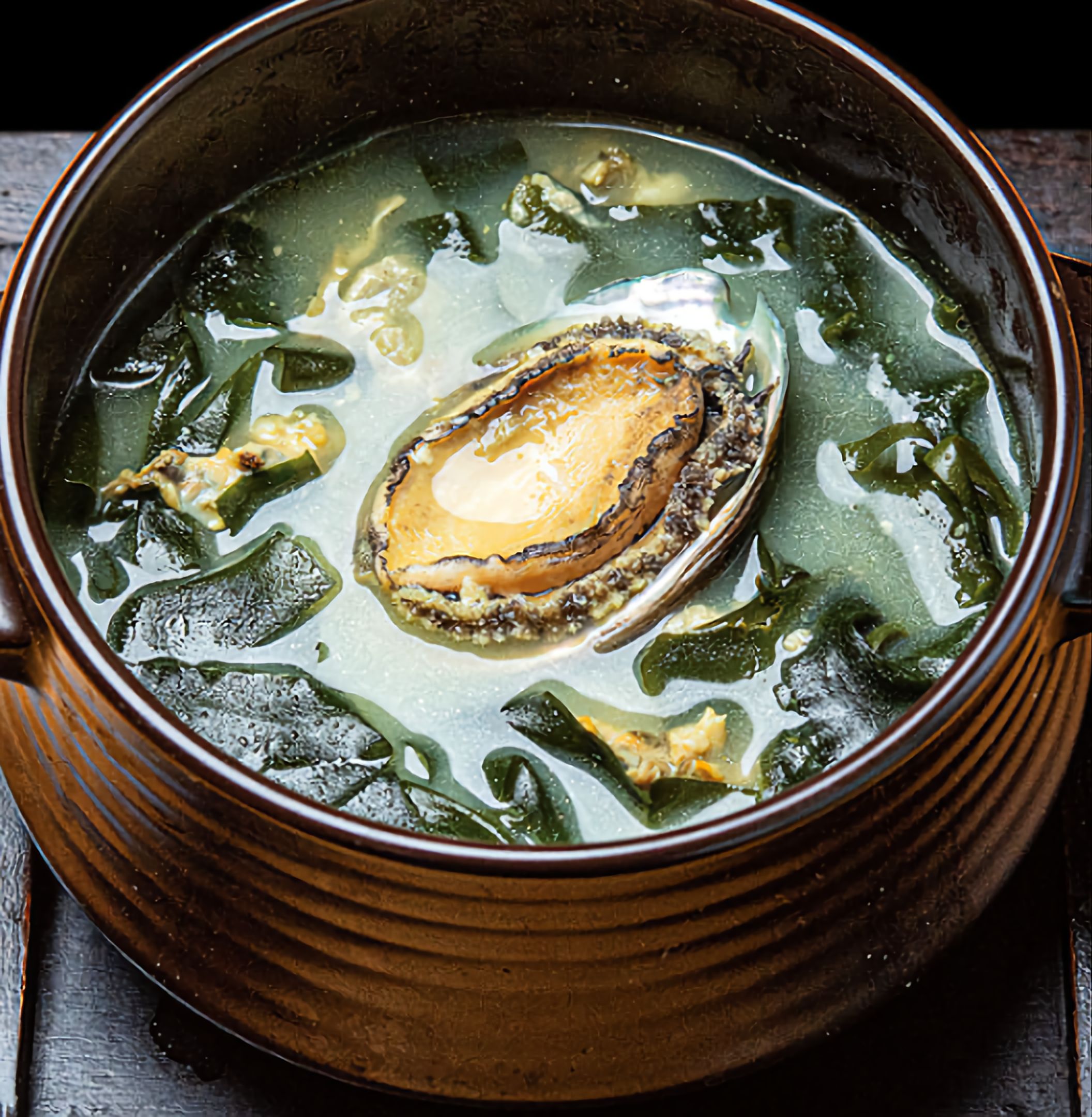 Abalone seaweed soup