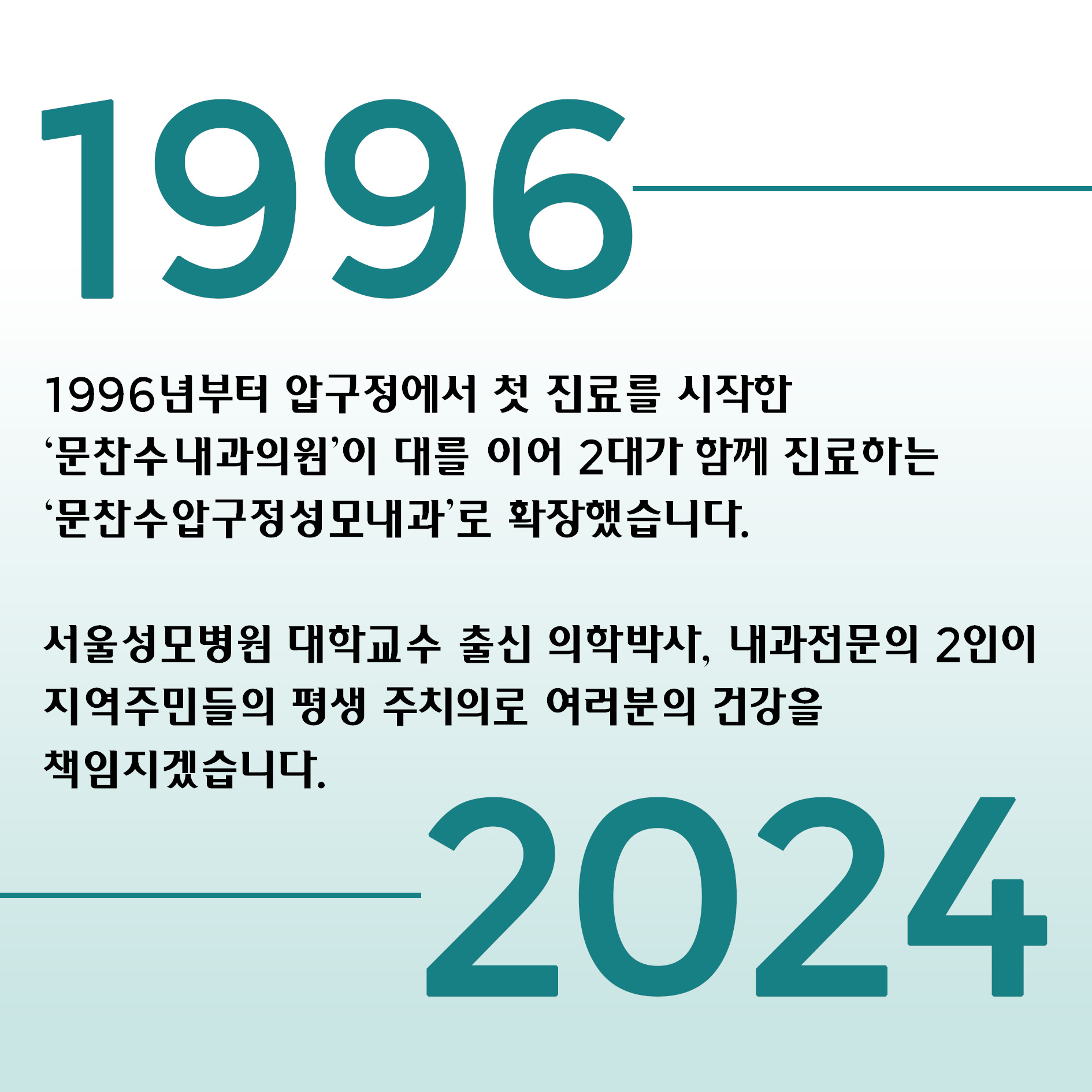 문찬수압구정성모내과의원
