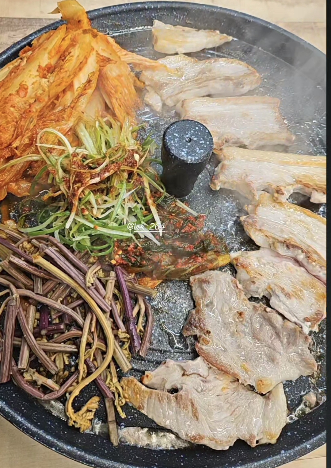 고심당 솥뚜껑삼겹살 냉삼겹 숙성생고기
