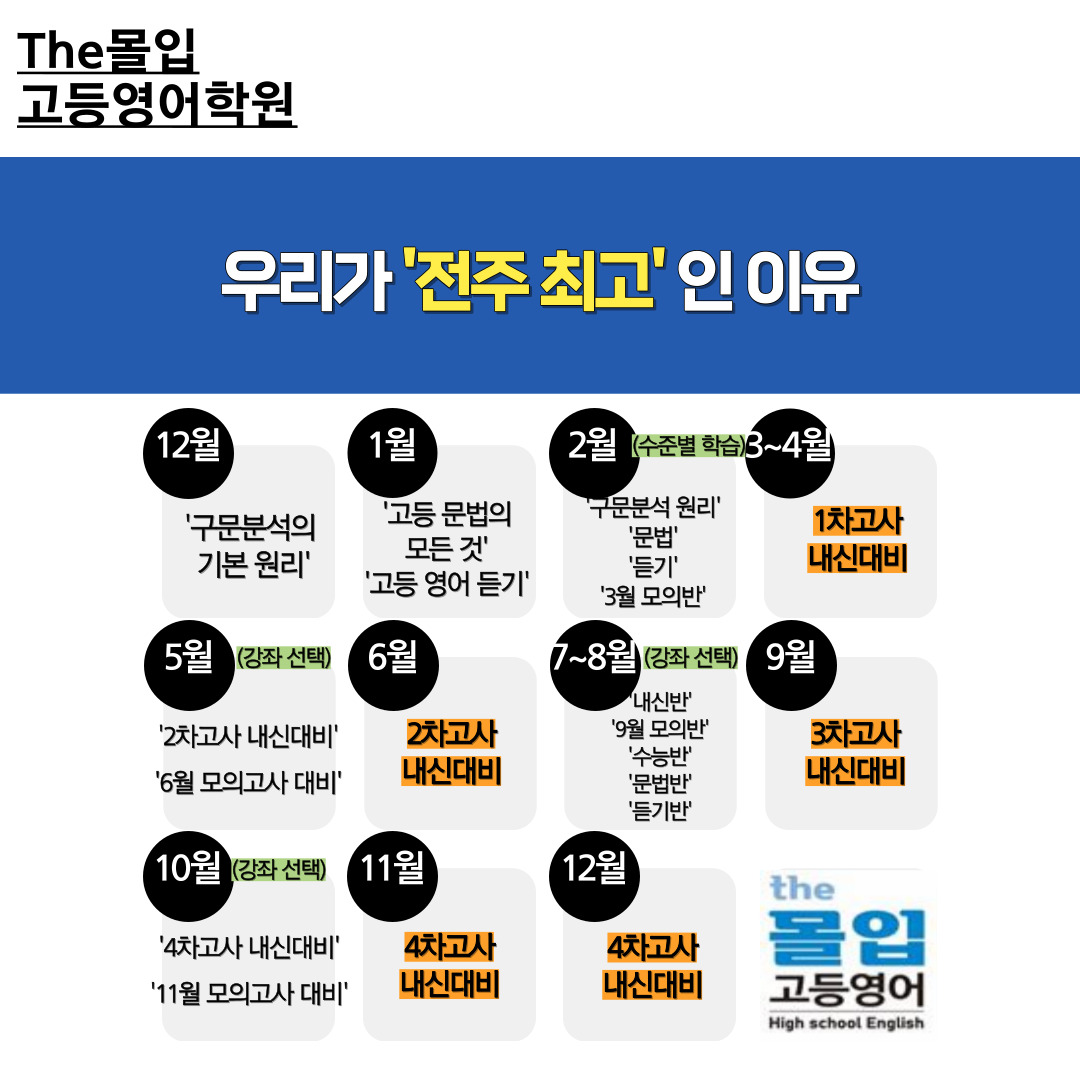 더몰입고등영어학원 대표 이미지