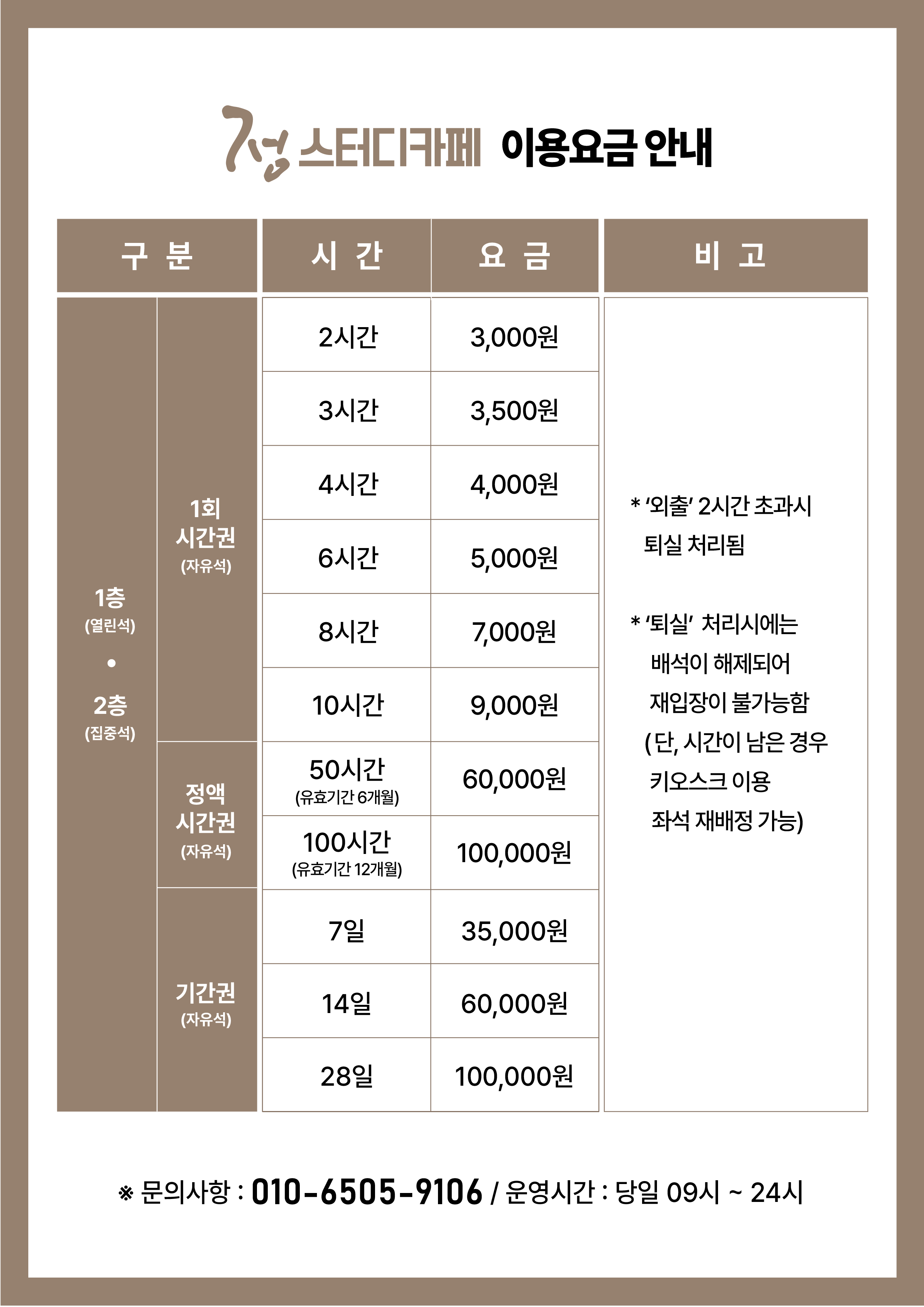 정스터디카페