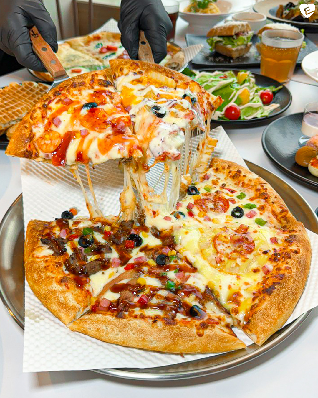 무한리필 피자보틀