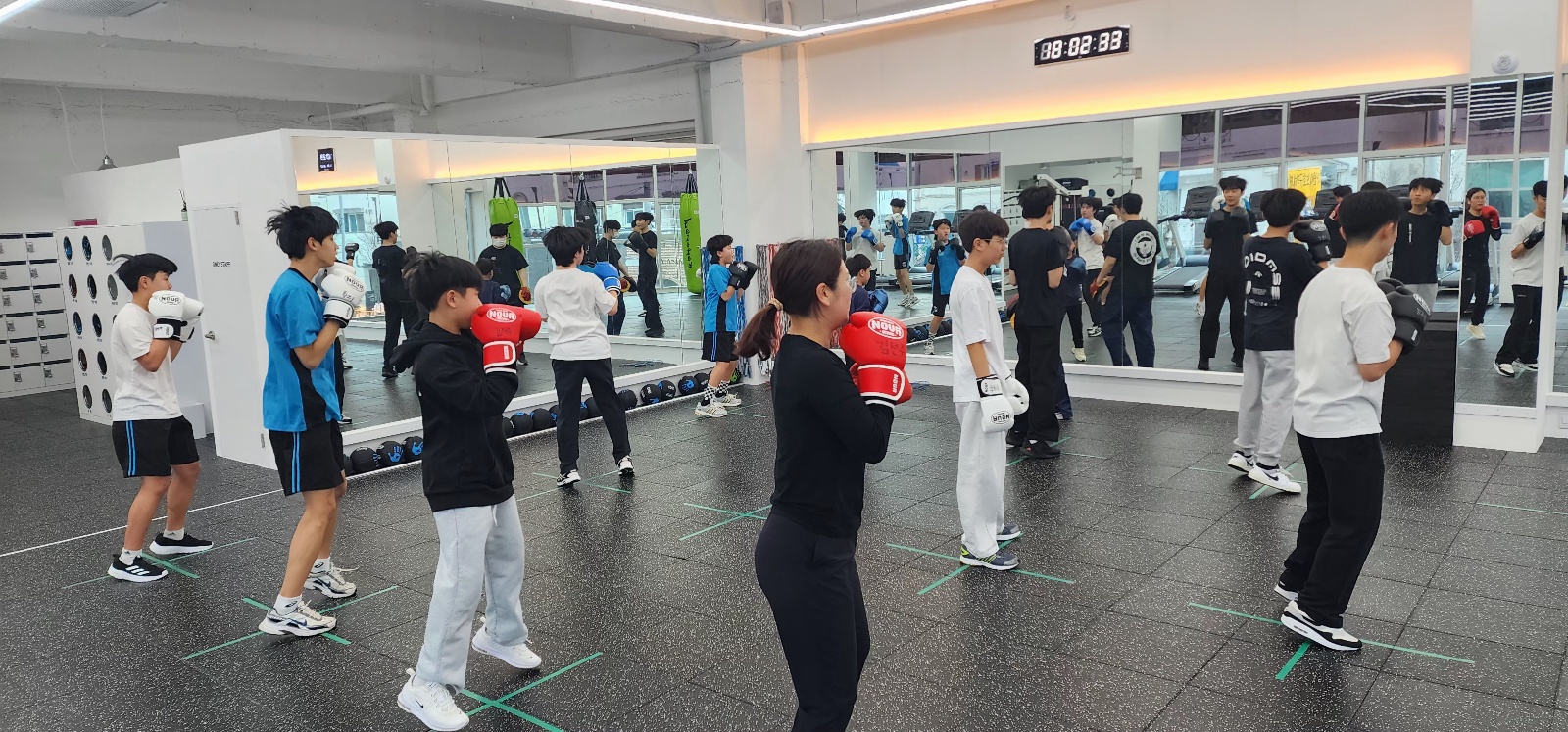 충청남도 아산시 탕정면 복싱체육관 홍복싱클럽 탕정점 내부 모습 3