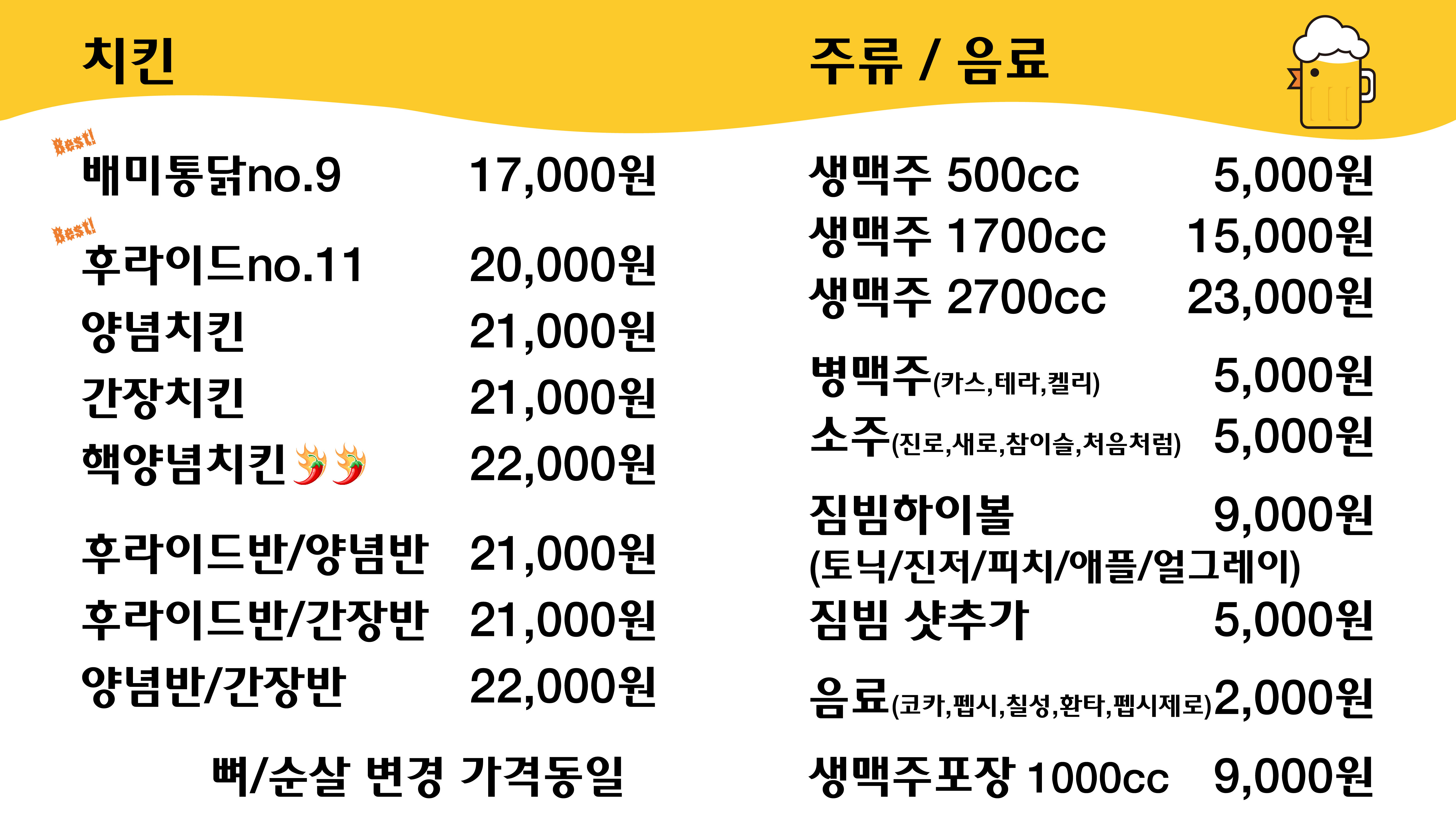 배미통닭
