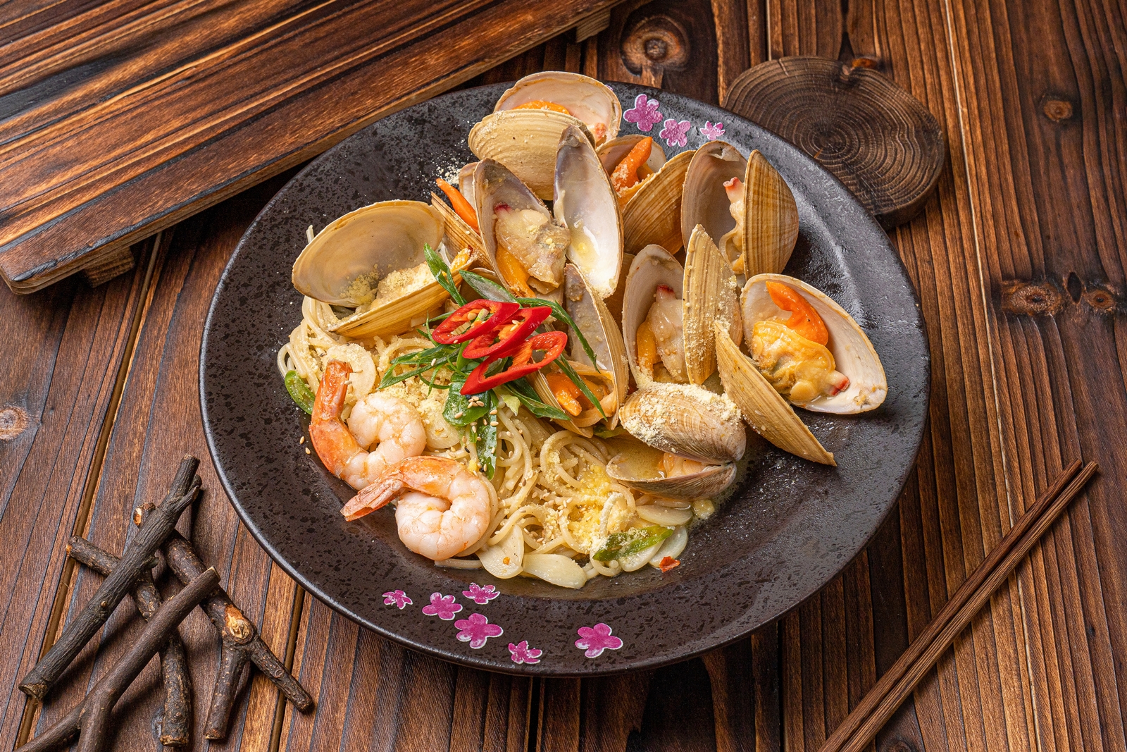 명주조개술찜