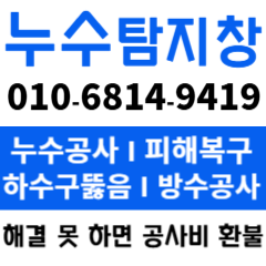 누수탐지
