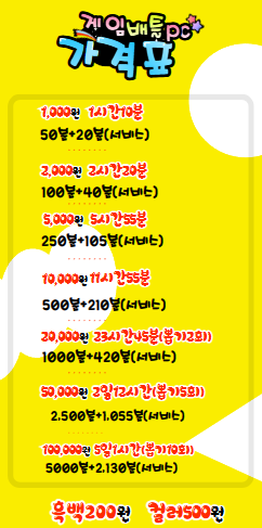 게임배틀 pc방 내부 또는 관련 모습