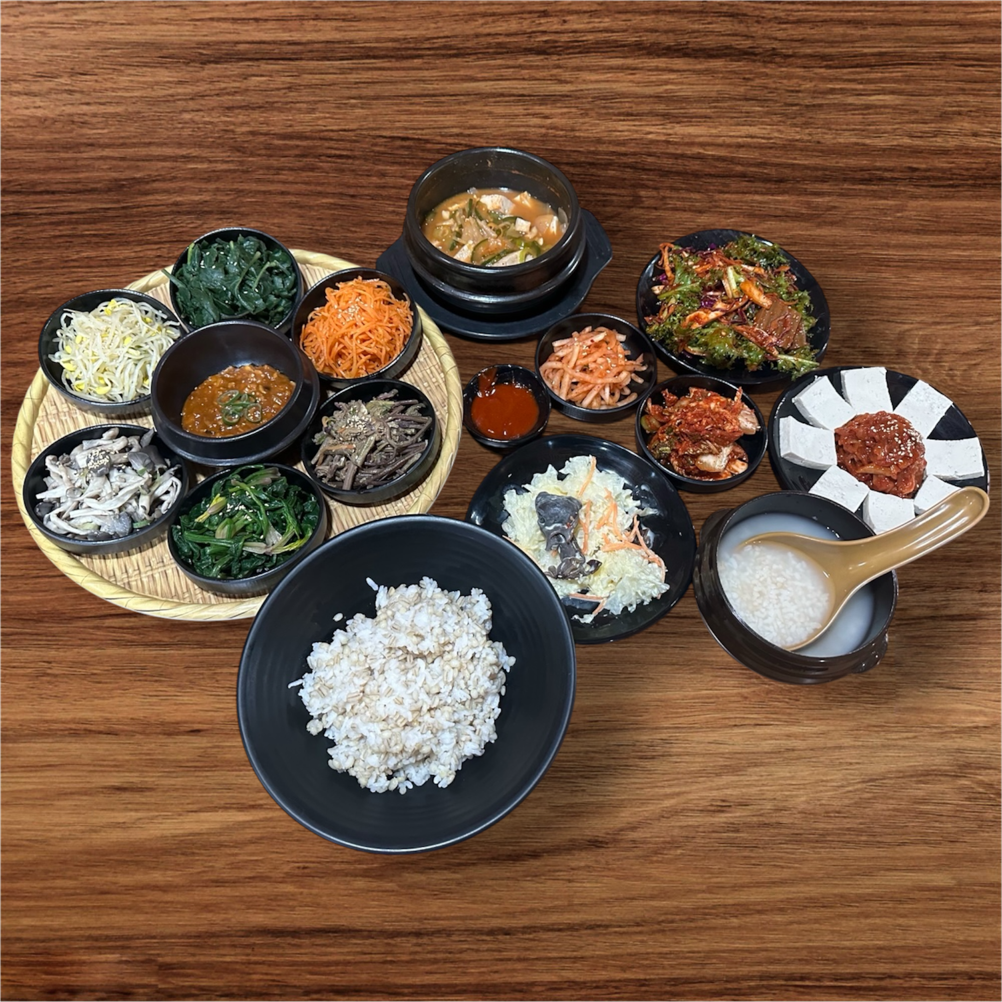 보리밥 정식[흰쌀밥변경 가능합니다]