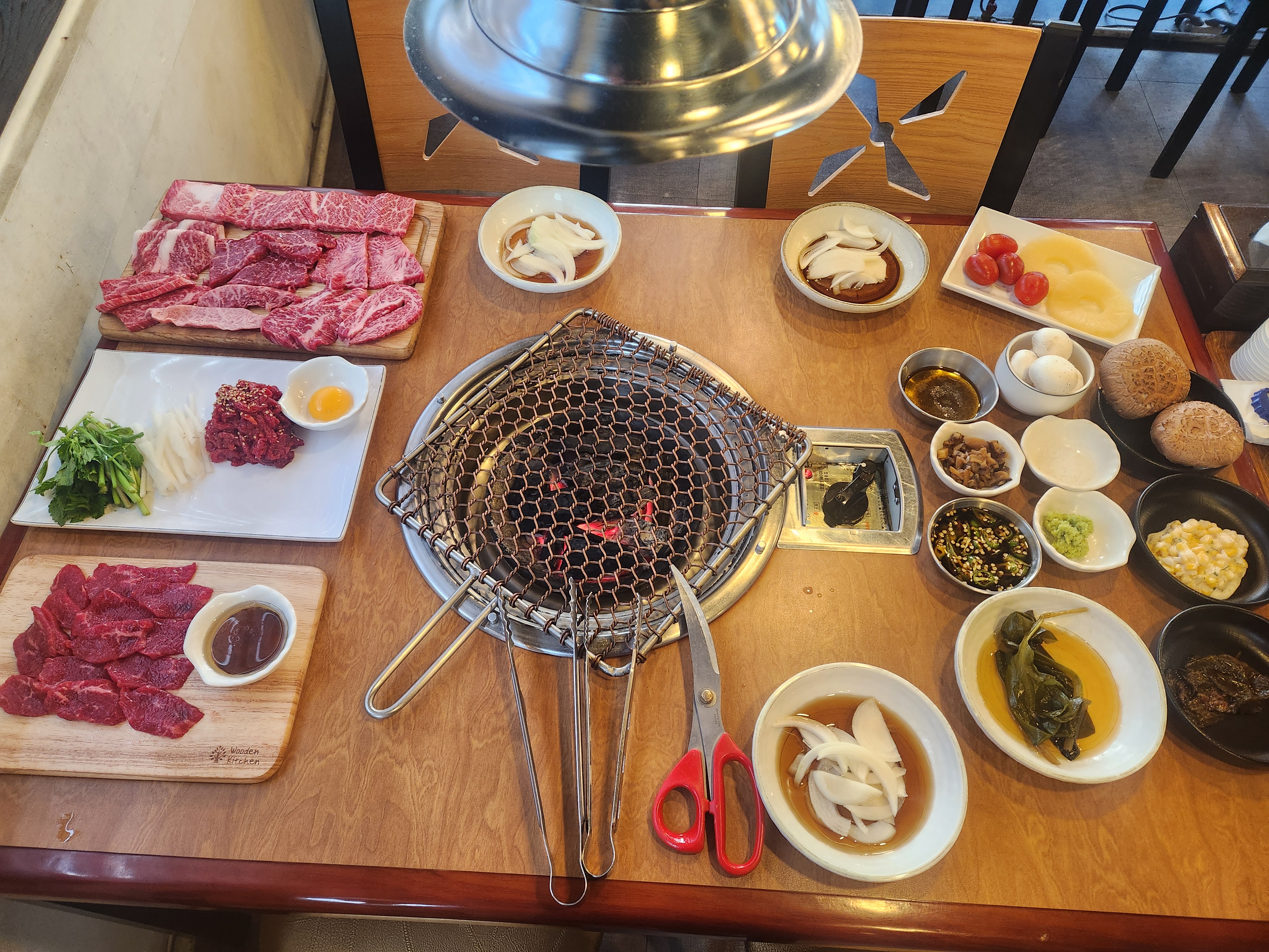 효촌숯불생고기