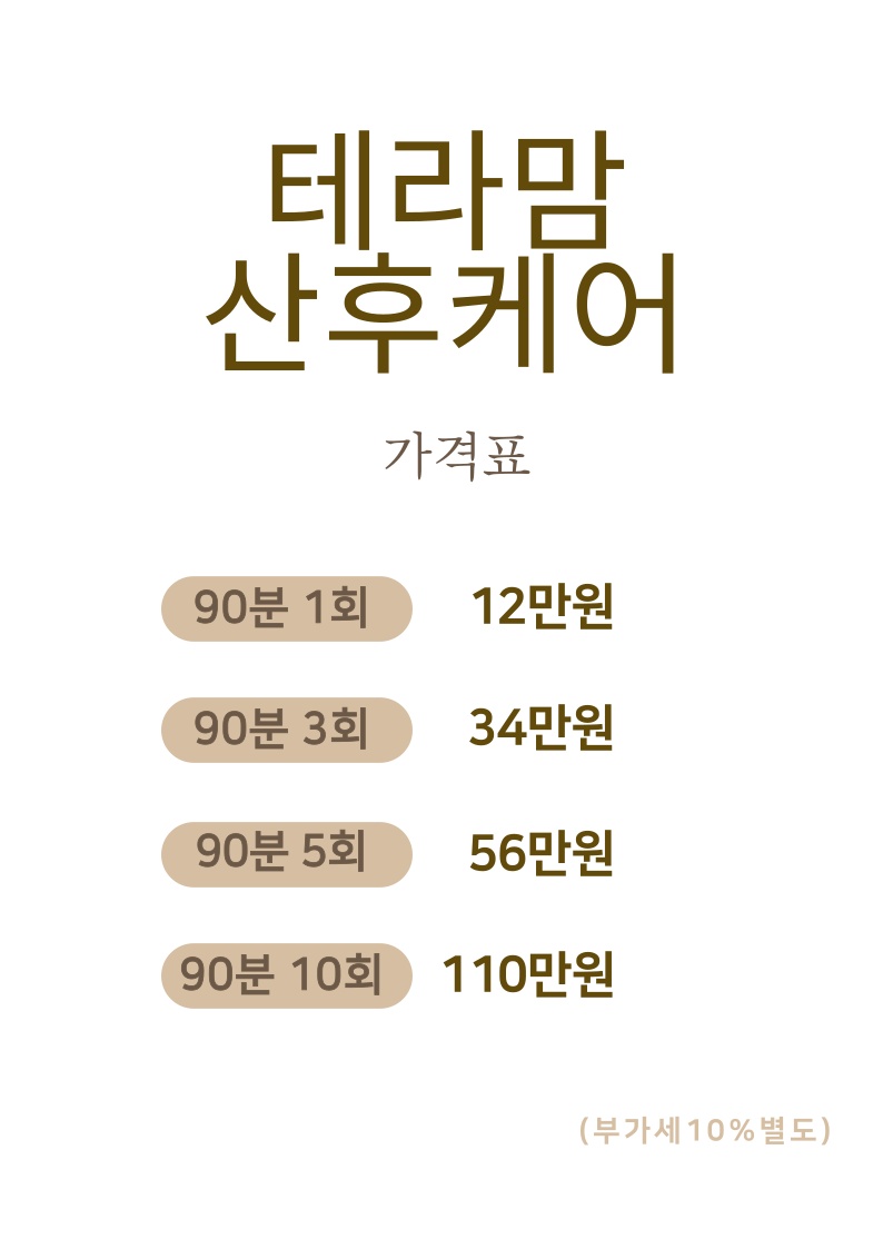 테라맘산후케어