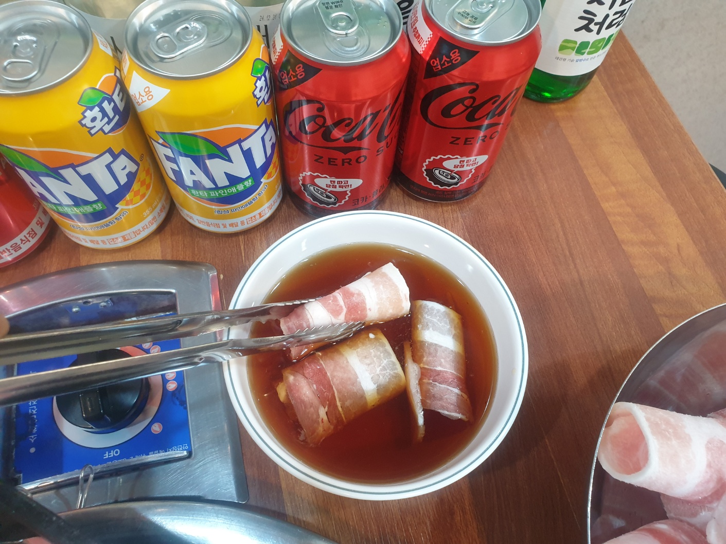 24시 옛날소스삼겹살&밥이랑고기랑