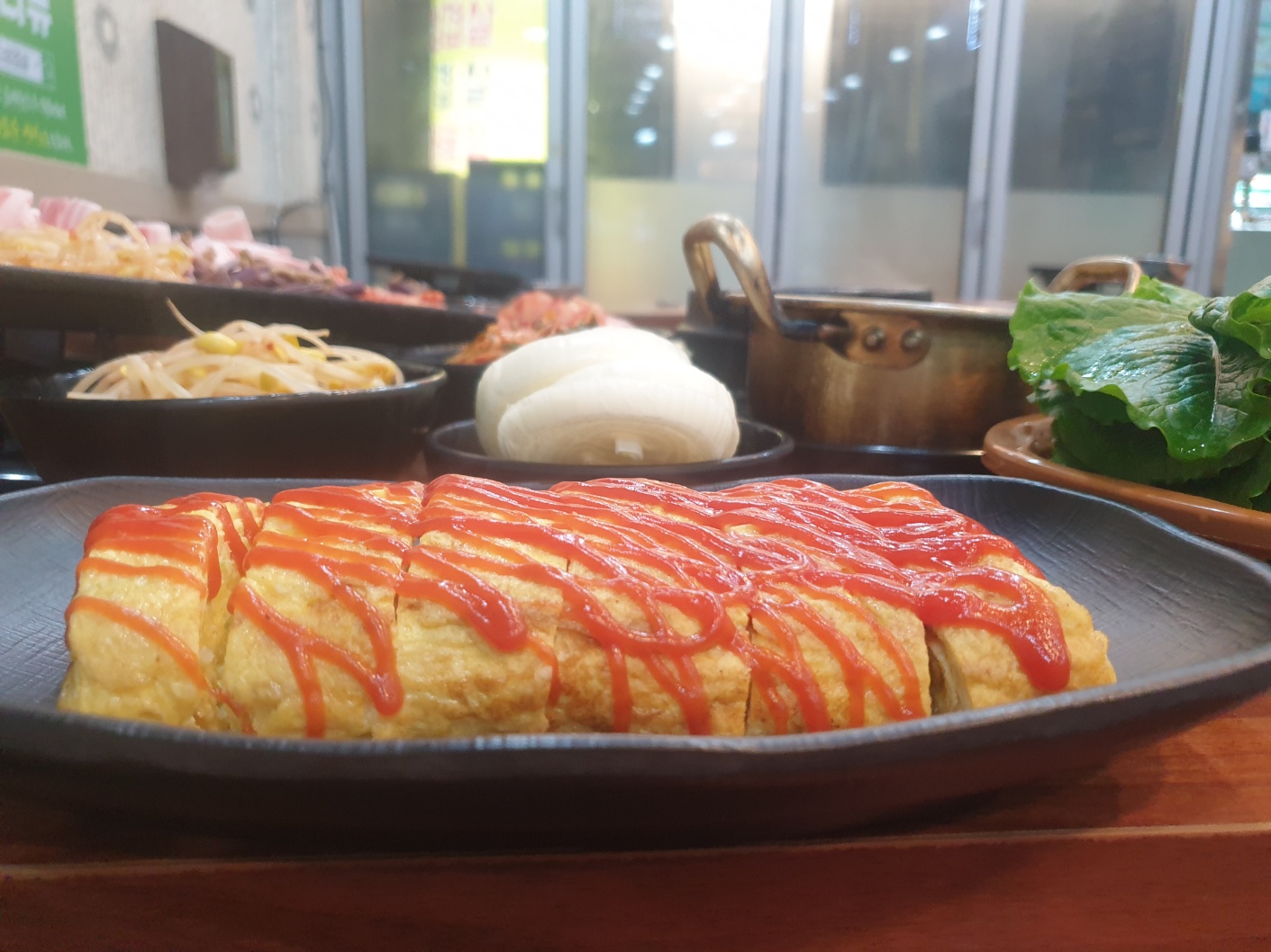 24시 옛날소스삼겹살&밥이랑고기랑