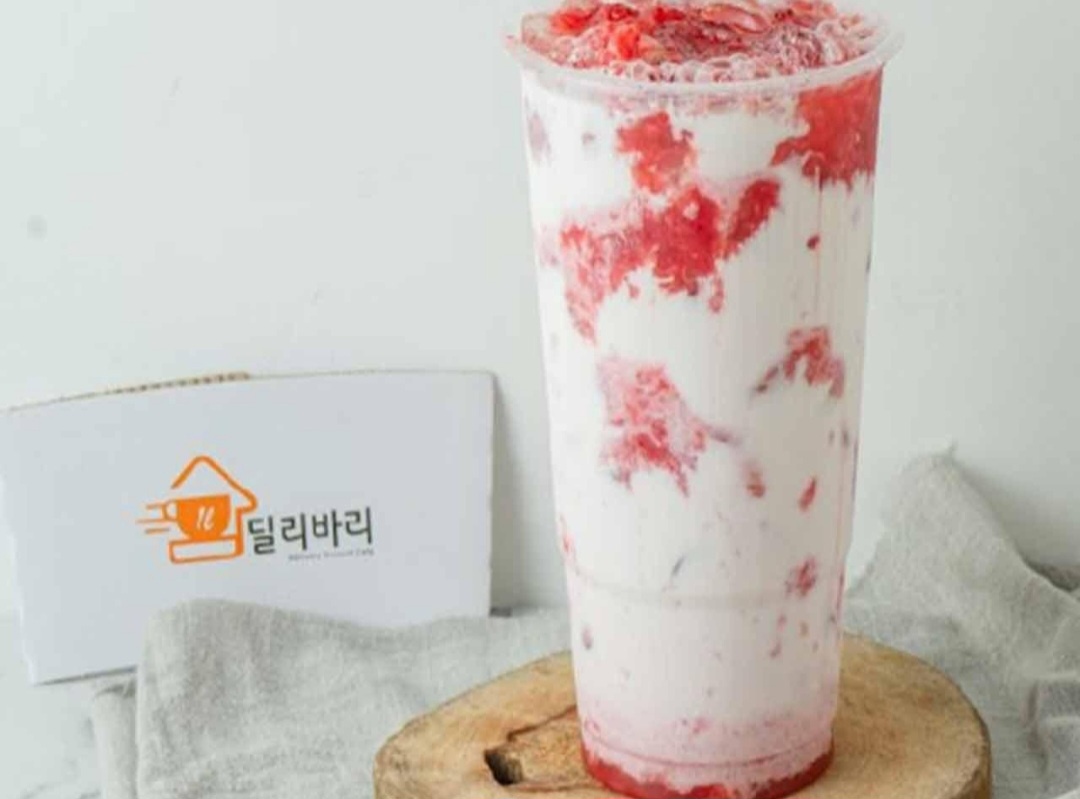 딜리바리1리터&수제쌀와플&꽈백