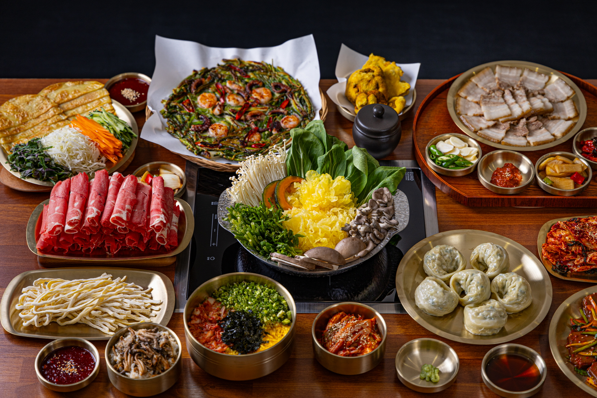 연산옥샤브칼국수 설명사진