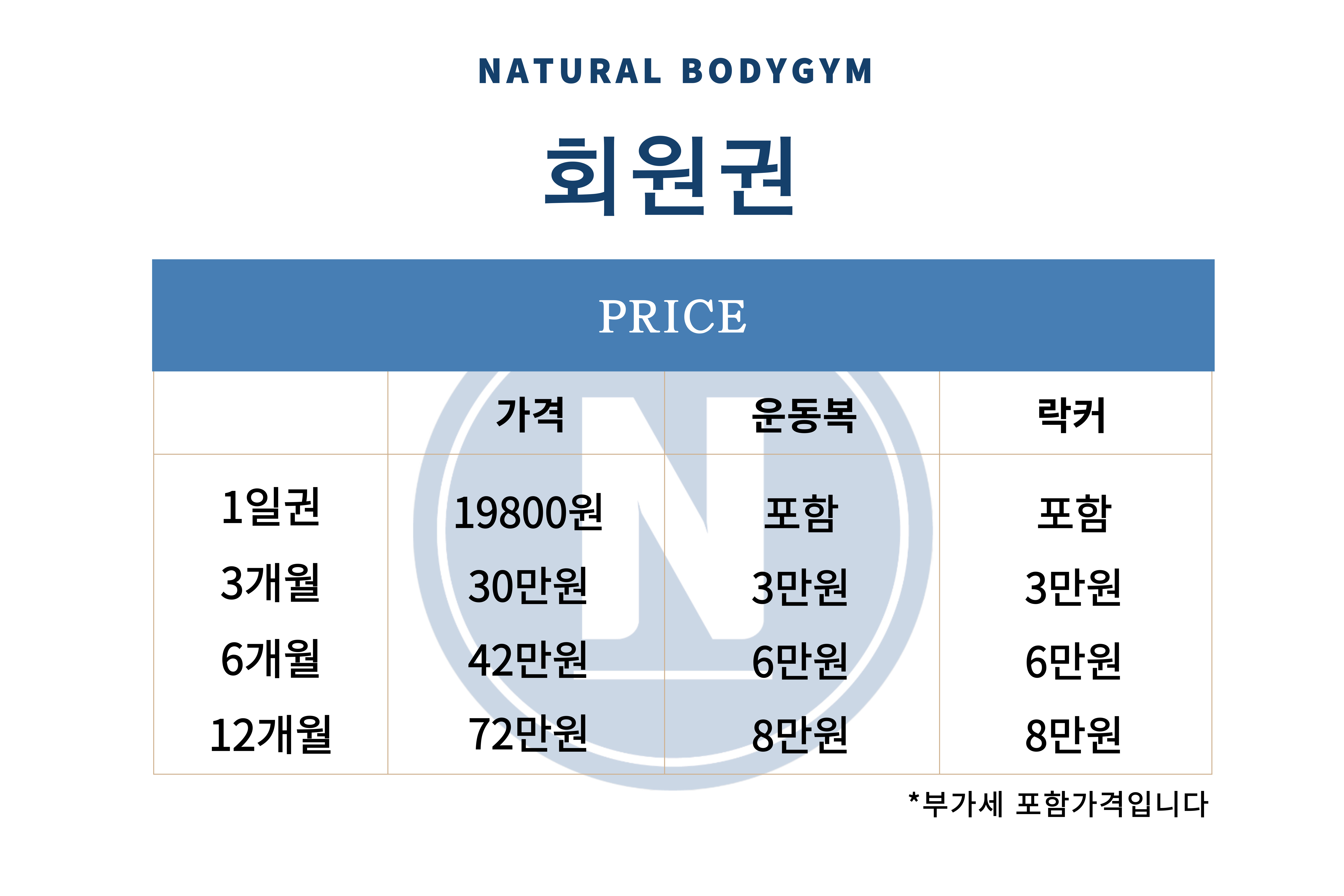 내추럴바디짐