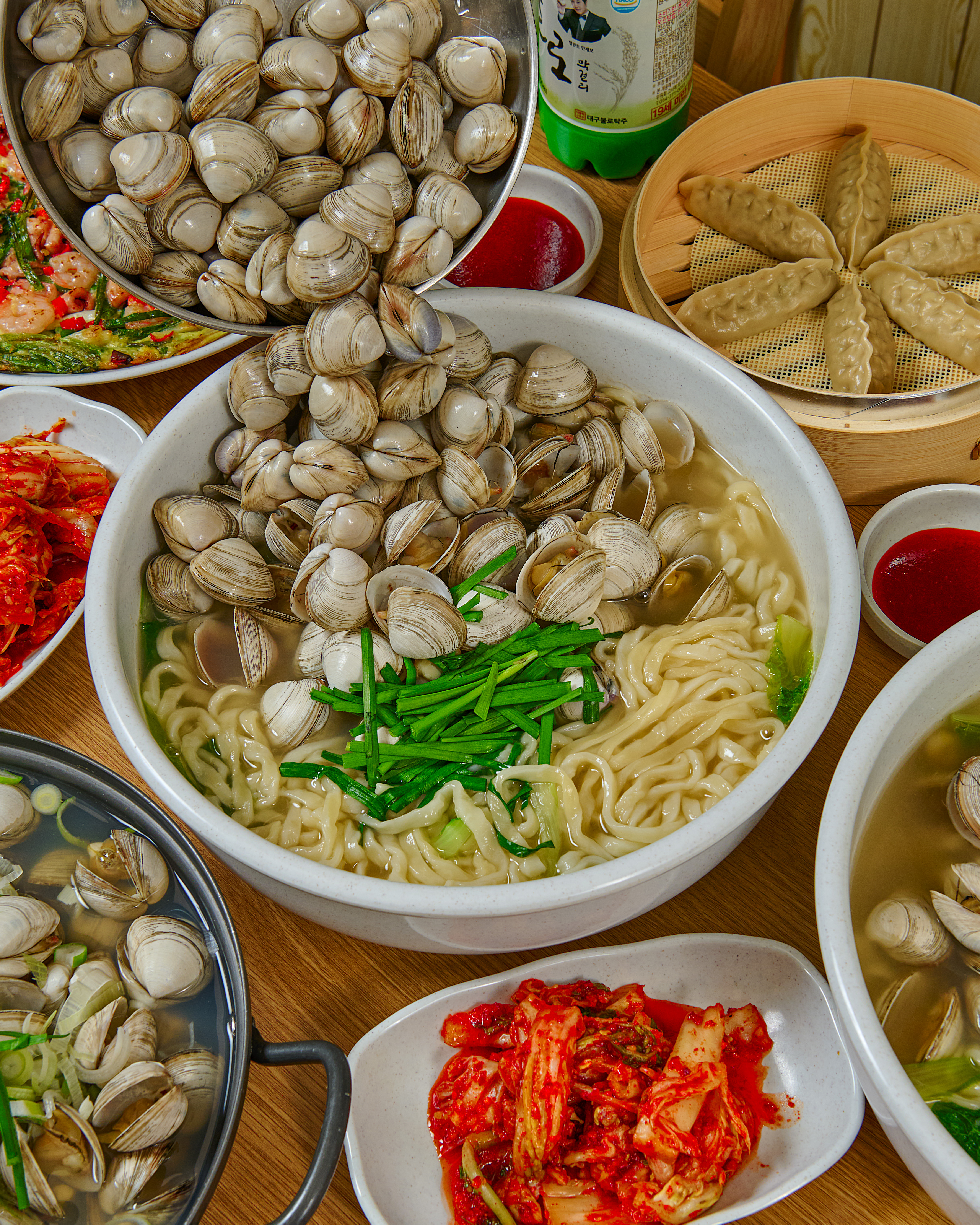 유비칼국수 설명사진
