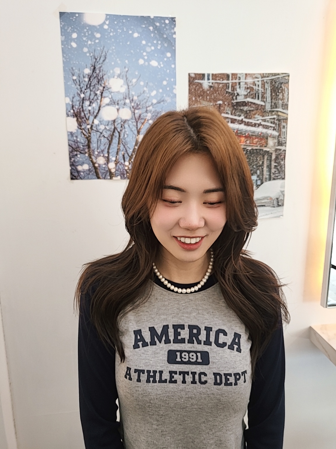 챠밍유헤어살롱 내부 또는 관련 모습