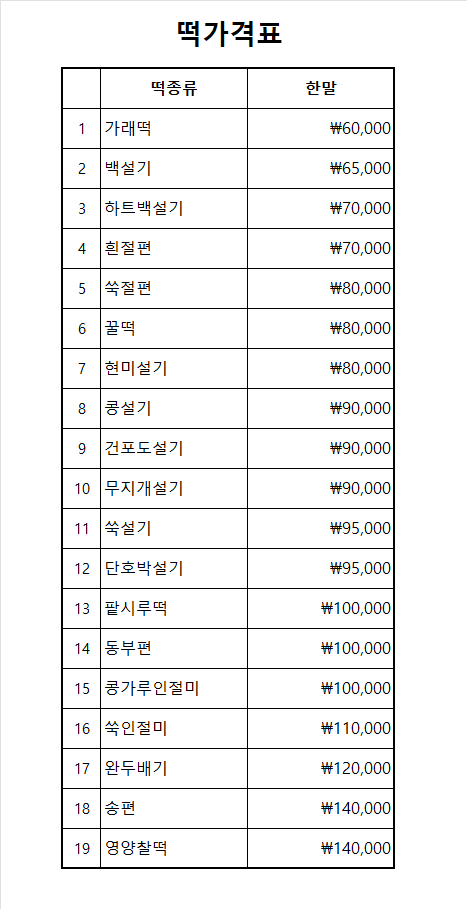 행복떡방&cafe