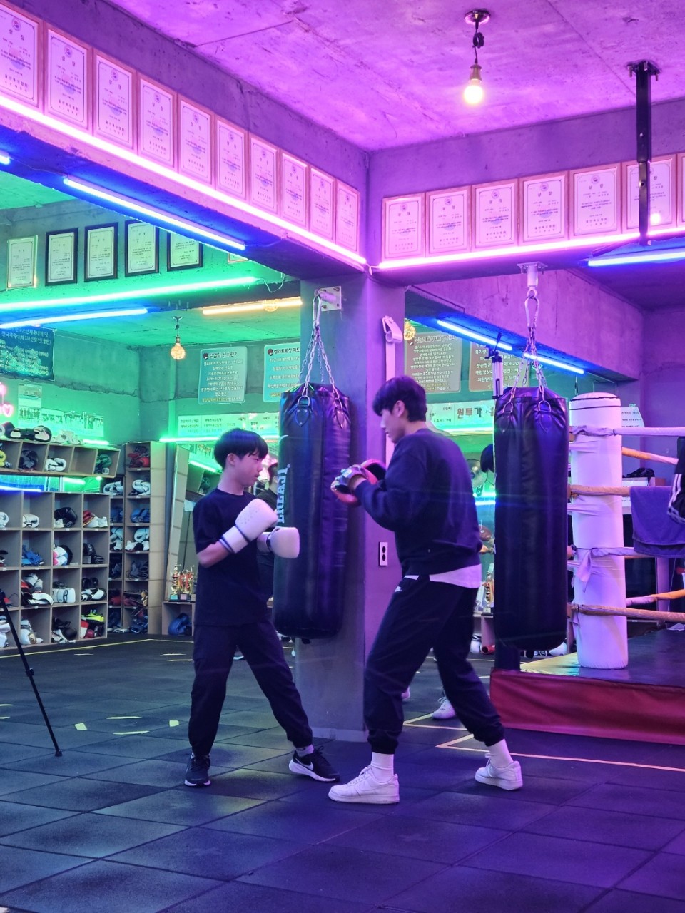 울산 동구 문현로 복싱체육관 성지 복싱짐 내부 모습 5