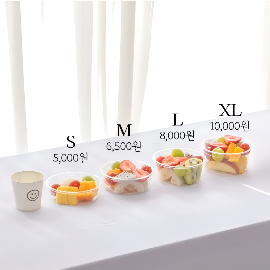 생기청과3 기업/정부기관용 고품질 과일바구니, 컵과일