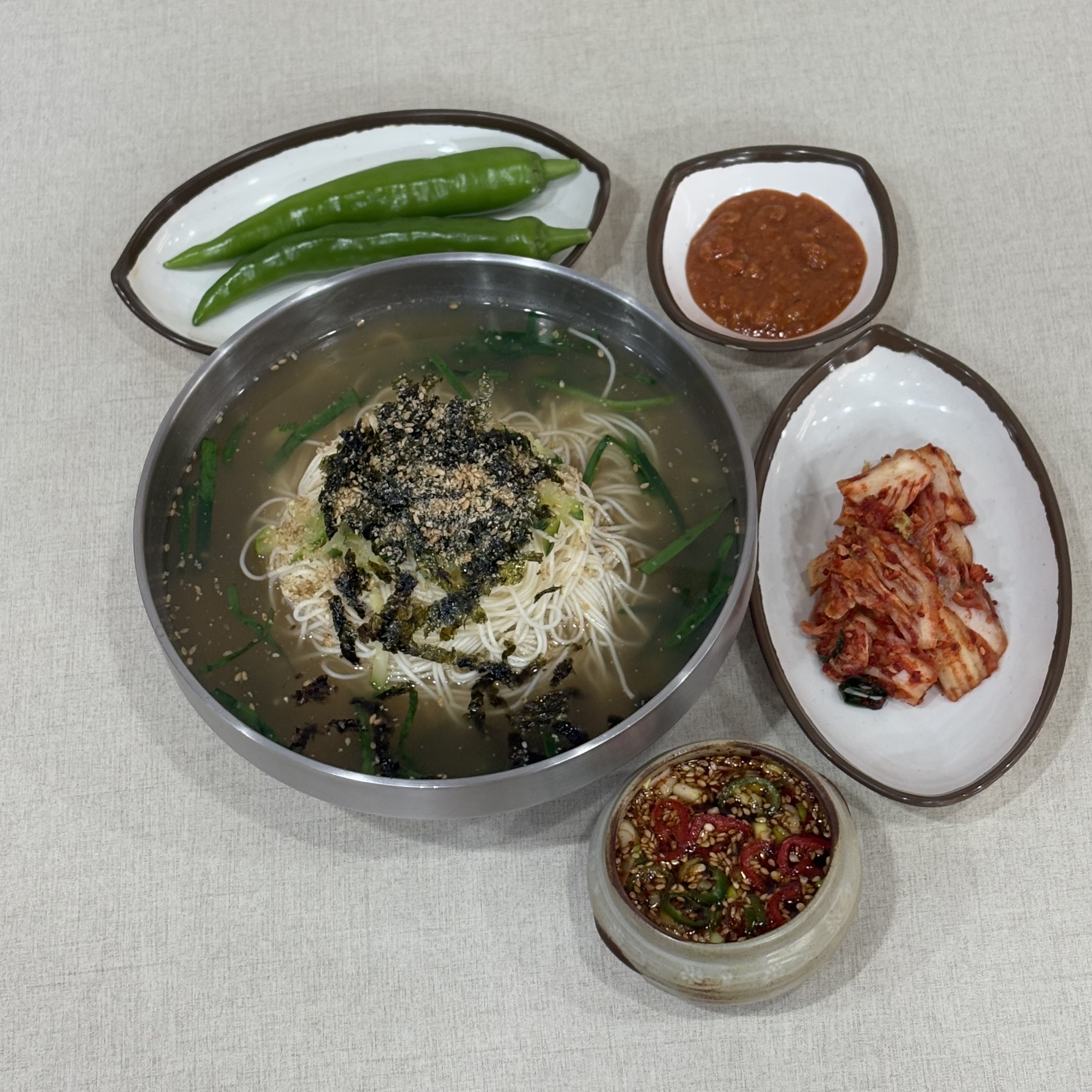 옹고집국수