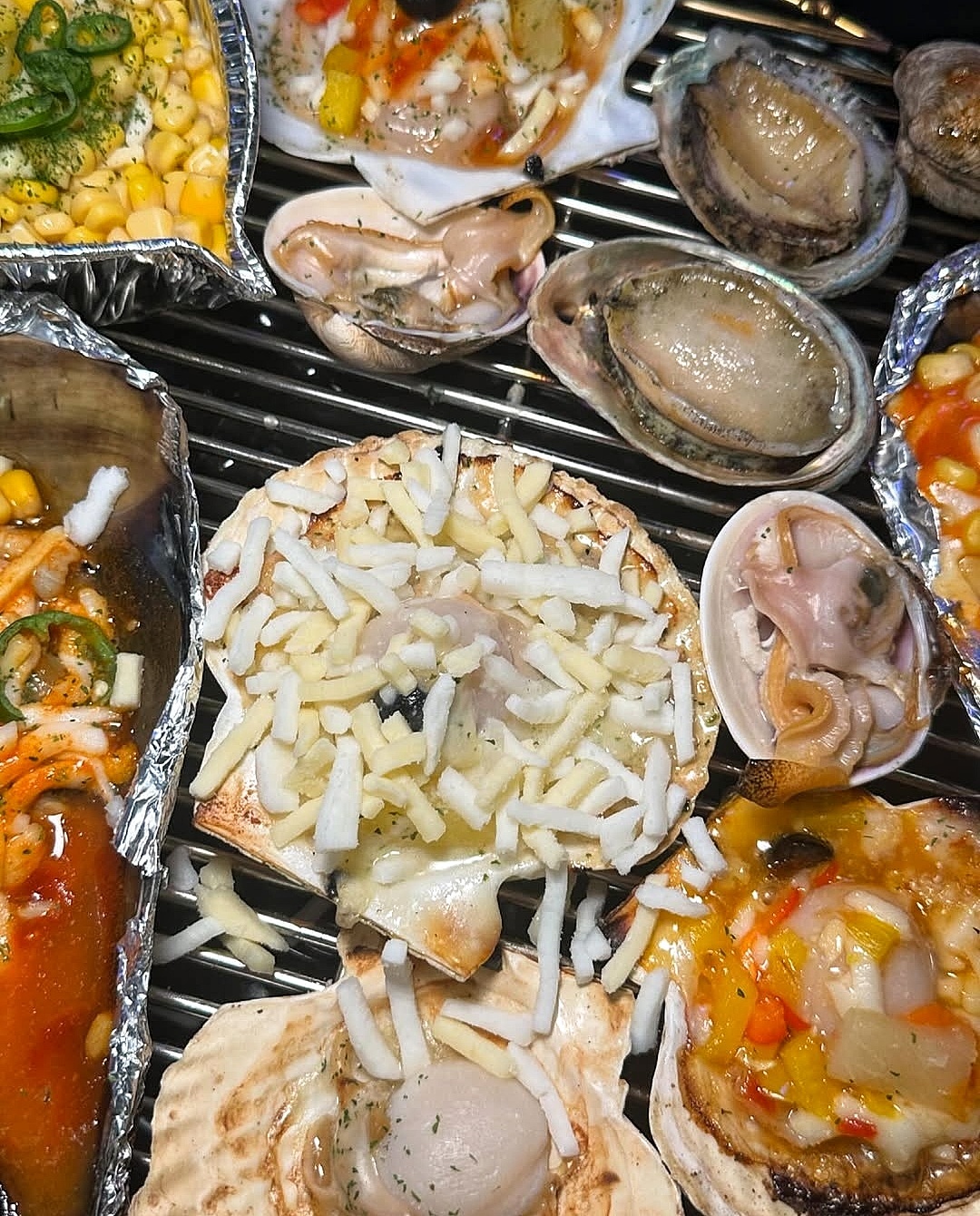 신신대패와조개구이