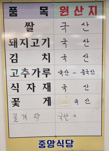 중앙식당