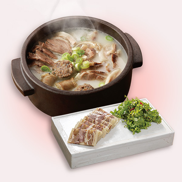 편육 정식