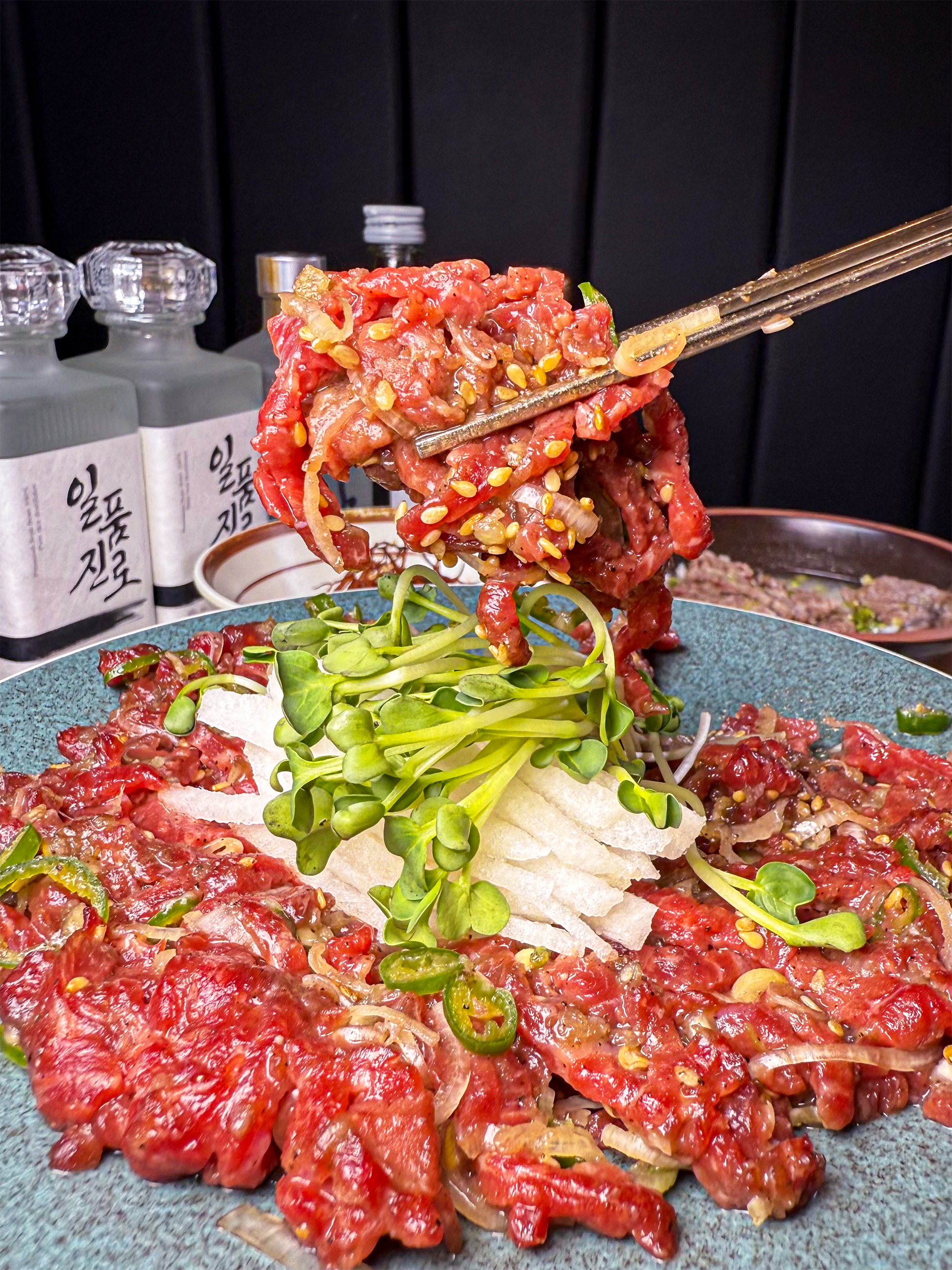 순정한우정육식당 역삼점 내부 또는 관련 모습