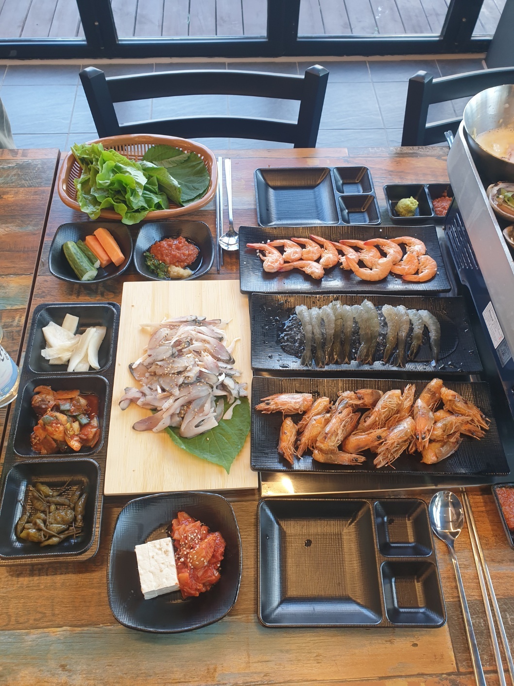 집나간왕새우바람난조개구이 서귀포 올레시장본점