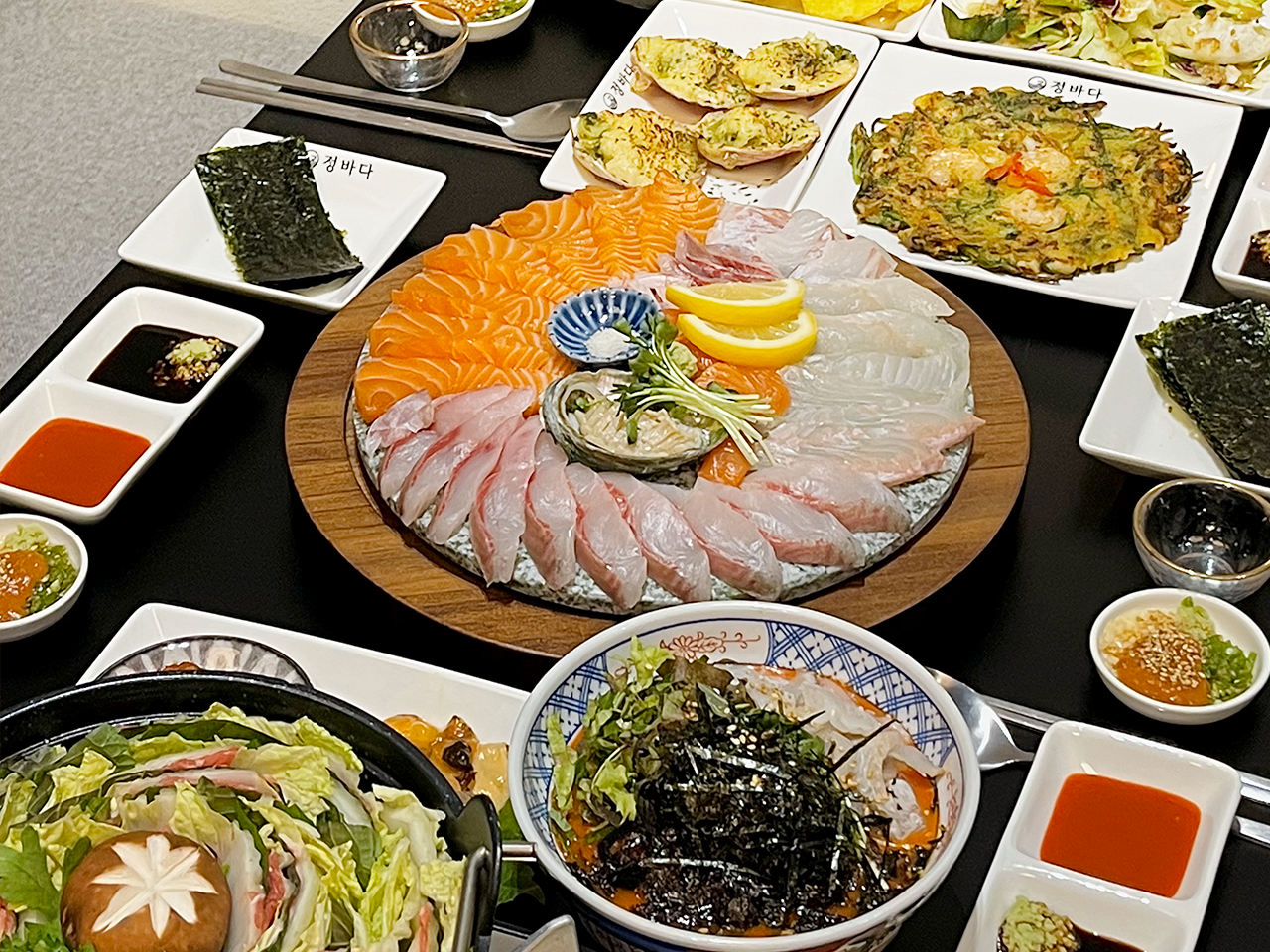 정바다 용호동횟집 부산숙성회