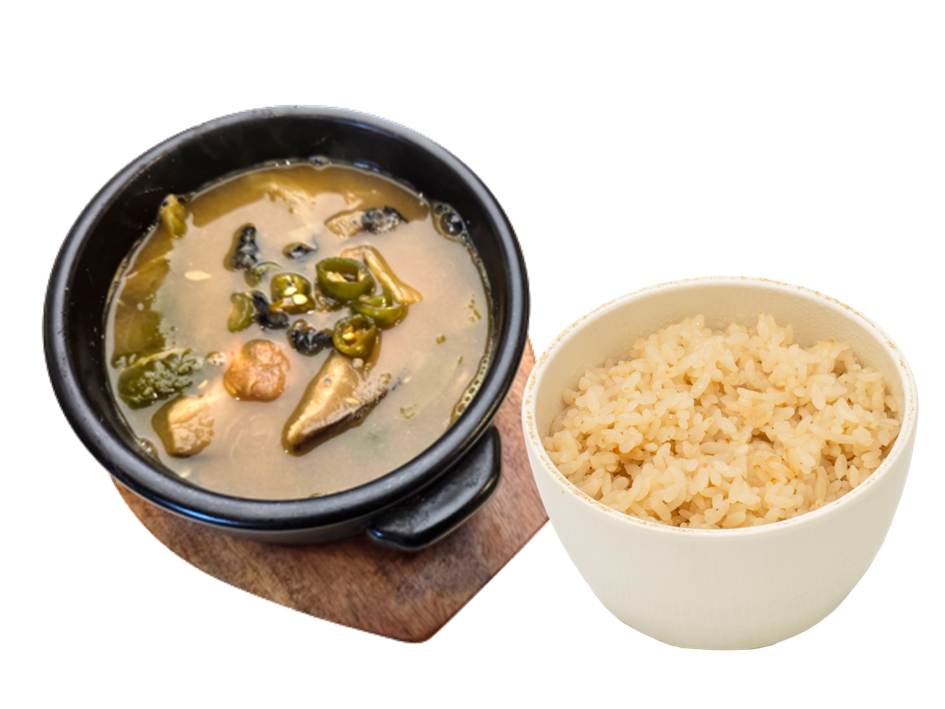 [평일 점심] 우렁이 된장찌개 세트