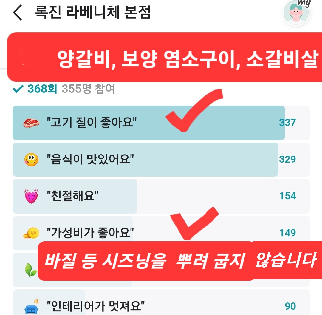 록진 라베니체 본점